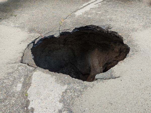 Sinkhole Repair in Lawrence