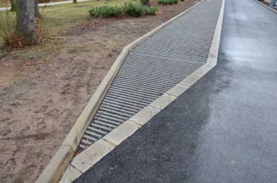 Drainage Installation on a Commercial Property
